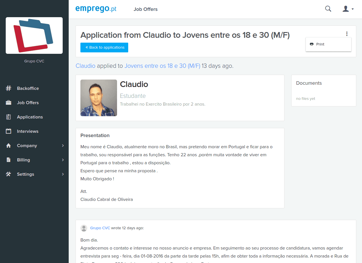 EMPREGO